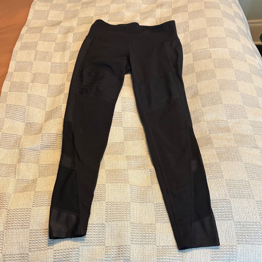 Athleta Jet Black Performance Leggings
